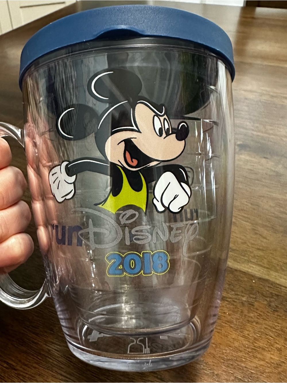 Run Disney 2018 Mickey Mouse Tervis Mug